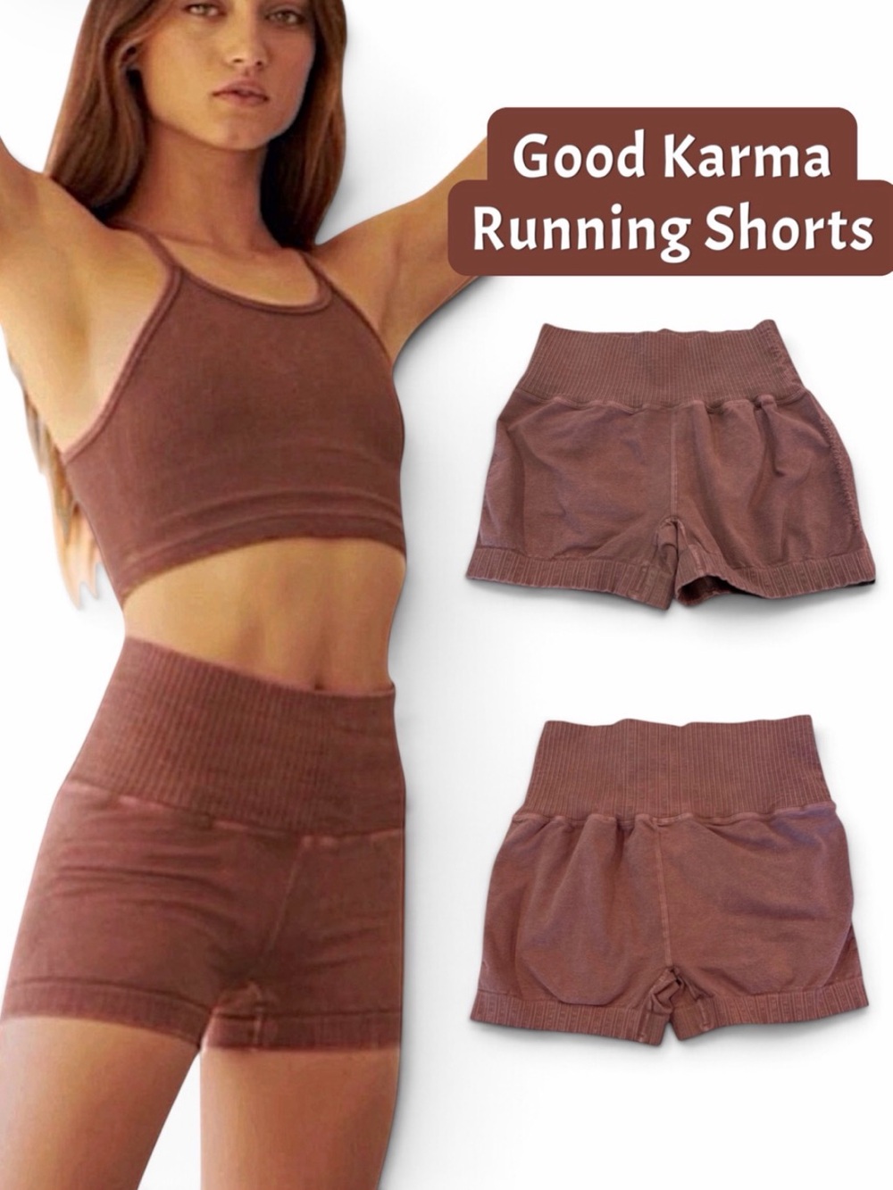 Free People Movement Good Karma Running Shorts M/L